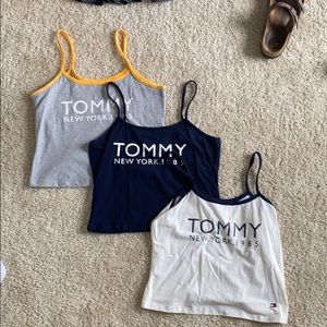 Tommy Hilfiger crop Tank top bundle of 3